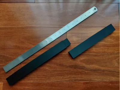 Case for heavy steel ruler 50cm / 20 Inches