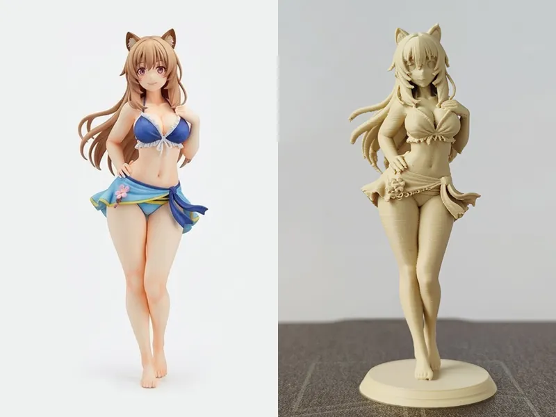动漫女孩 手办