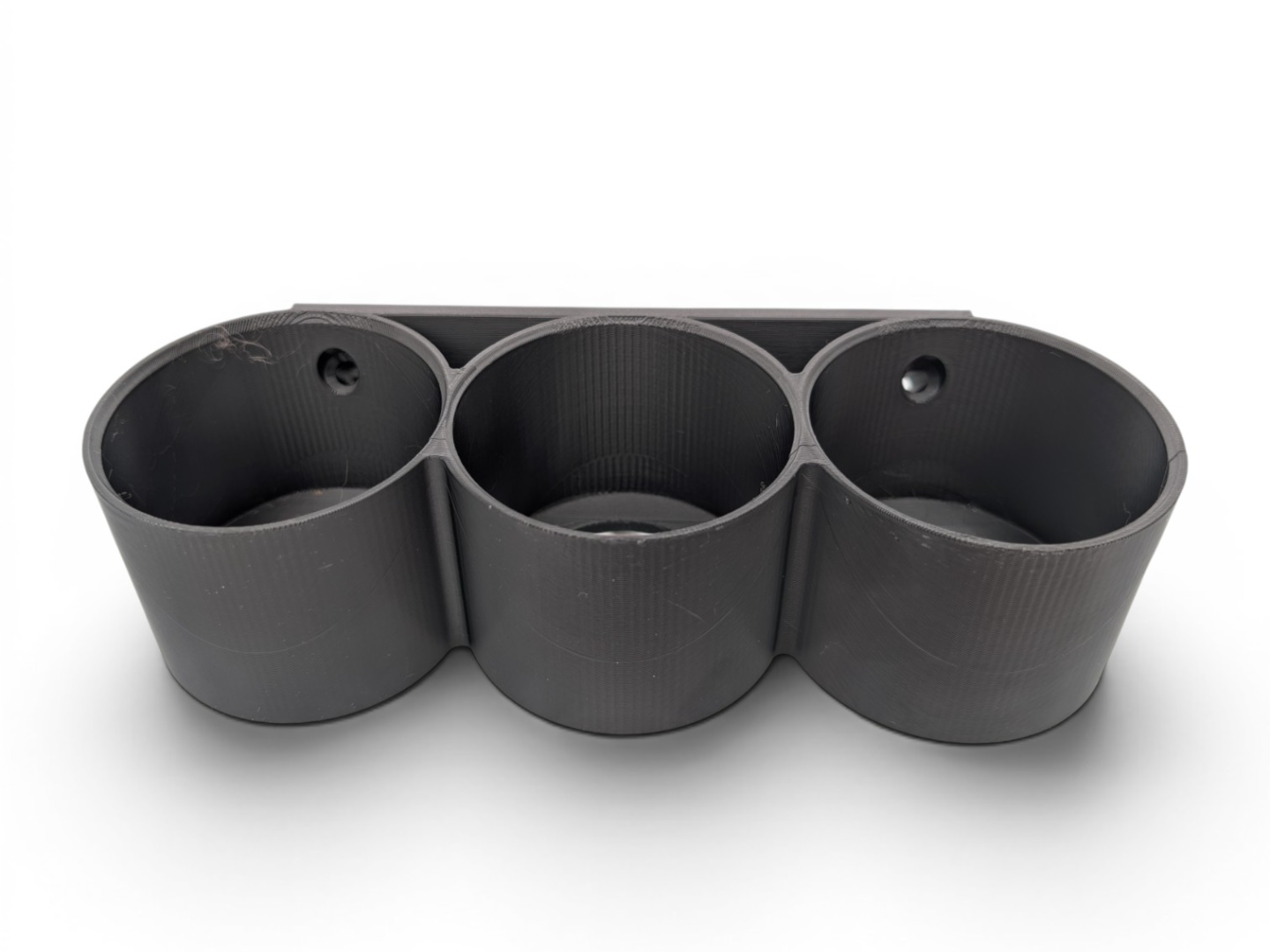 Heavy Duty 3-Can Wall Mount Organizer
