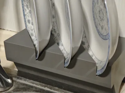 Sink-side Plate Holder