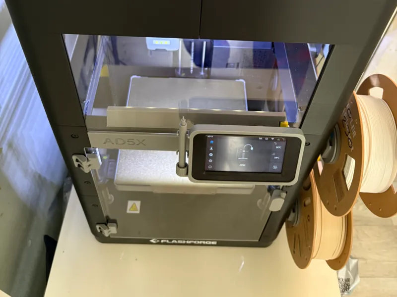 AD5X Facia for USB + type C + Enclosure