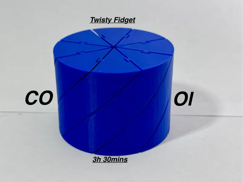 cylinder twisty fidget