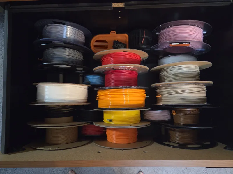 File Cabinet Filament Storage
