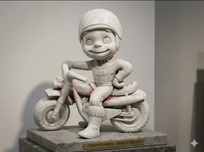 Atlantic Smiley Biker