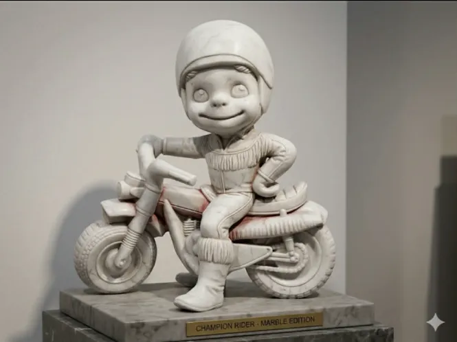 Atlantic Smiley Biker