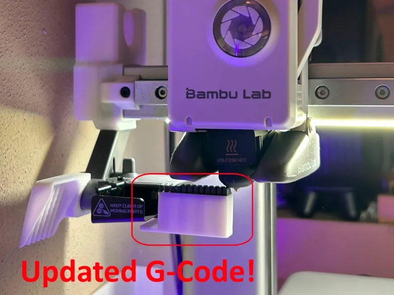 Updated GCode for _Alen_ Cleaning Tower!