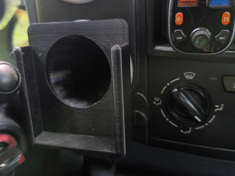 Phone holder for Peugeot Partner, Citroen Berlingo