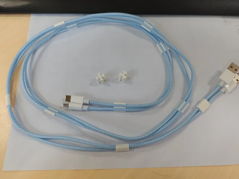 USB数据线 束线器 理线器 线夹 二合一 三合一 四合一
