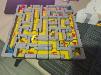 Harry Potter Colored Labyrinth Game 