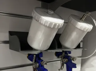 Spray Gun Holder Wall Mountable