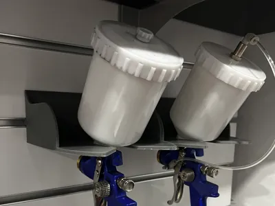 Spray Gun Holder Wall Mountable