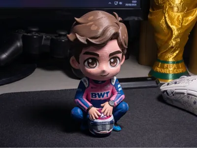 Franco Colapinto F1 Chibi Figurine