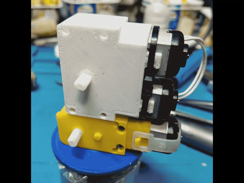 Twin "TT-motor" in-line revision.