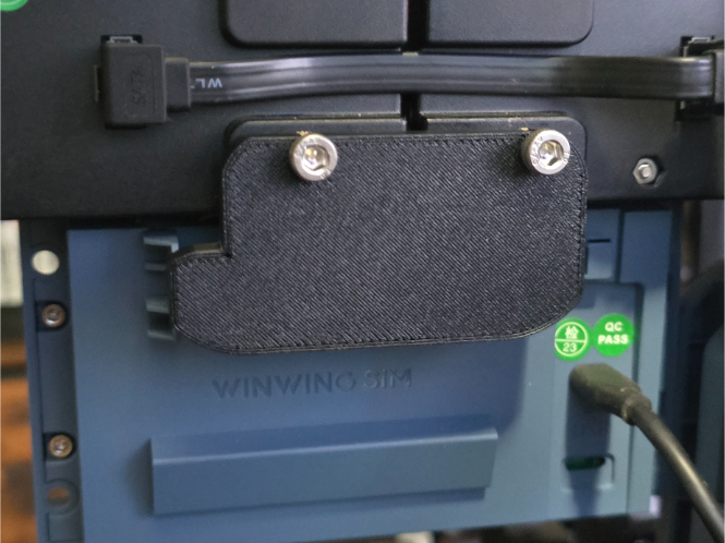WINWING ECAM PANEL TO FCU AND RIGHT EFIS MOUNT
