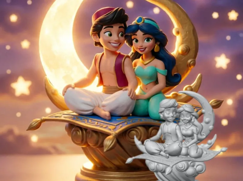 ALADDIN Y JASMINE