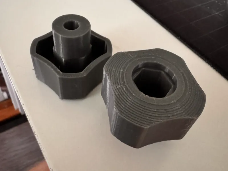 turning handle for m8 nut (13mm)