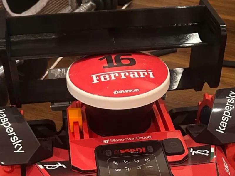 Kress RTK Mähroboter Heckspoiler