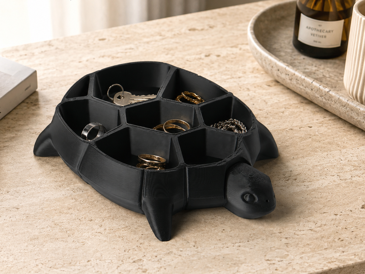 Turtle Shell Organizer - Functional Animal Decor