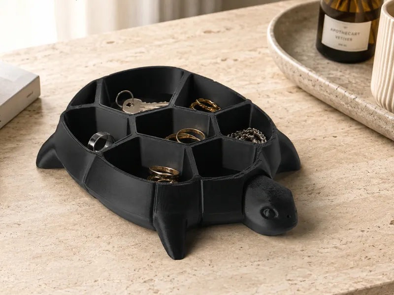 Turtle Shell Organizer - Functional Animal Decor