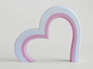 Double Heart Decor