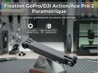 GoPro / DJI Universal Parametric Mount 