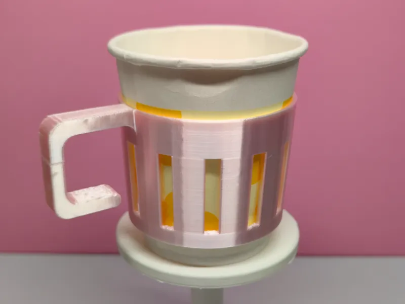 镂空一次性杯杯套