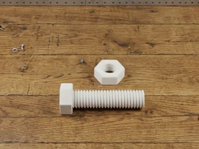 Reinforced M4 to M20 Screw Generator with bolt