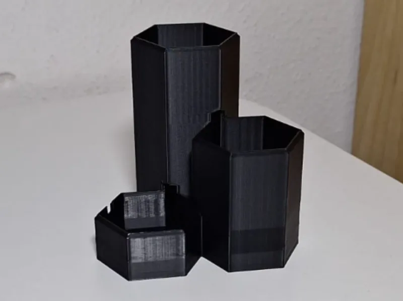 Compact Hexagonal Modular Organizer