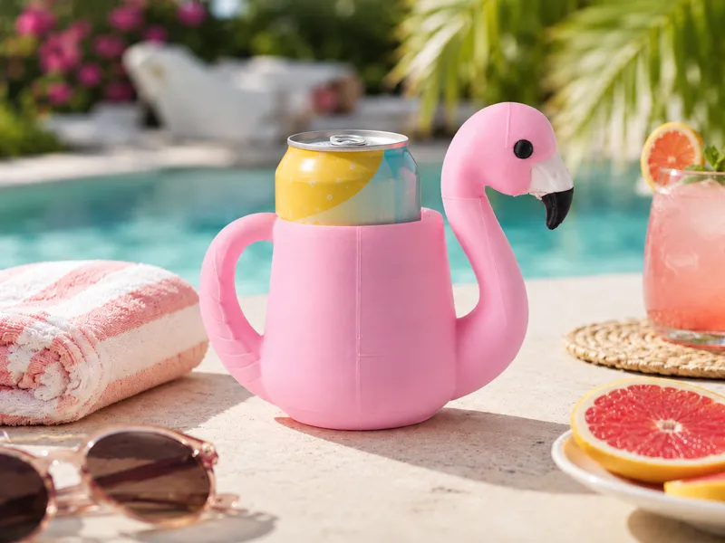 Flamingo Can Holder - Drink Holder for 300 ml Cans