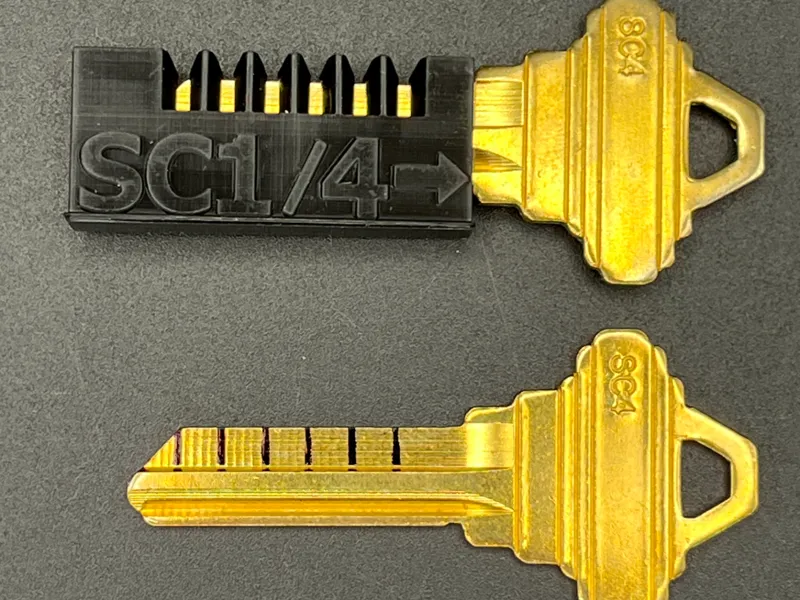 Impressioning Key Line Guides SC1, Y1, C83