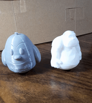 Gorilla Wobble Toy Self Righting Gorilla Figur STL