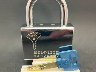 Padlock Display Stand - Large Flat Body Locks