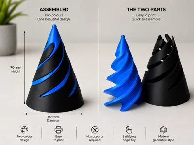 Helix Fusion, Spiral Cone figet, 