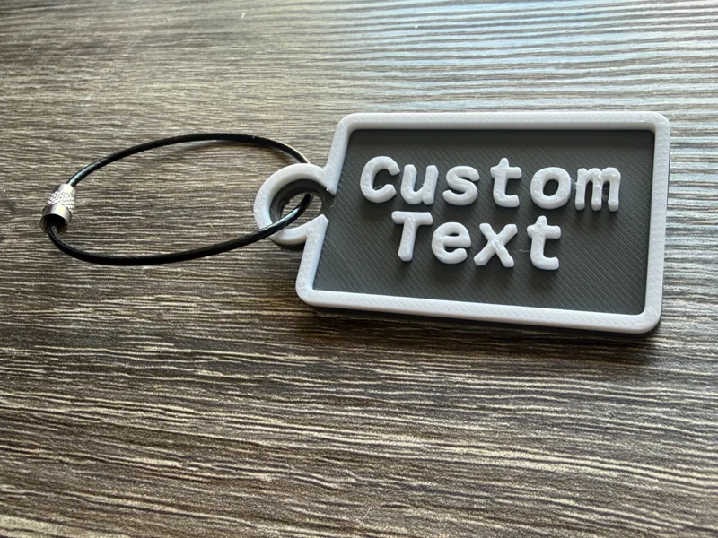 The "Fits-Whatever-You-Type" Dynamic Keychain