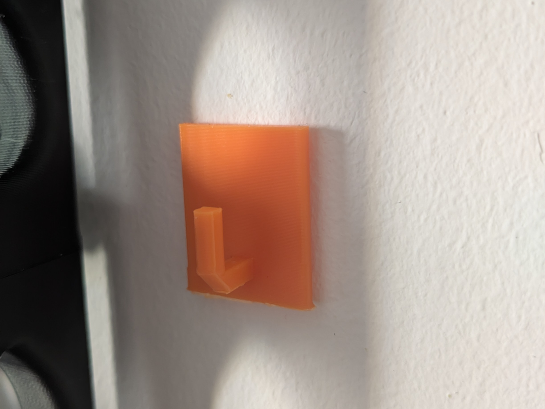 Ganchos de pared finos para cinta de doble cara