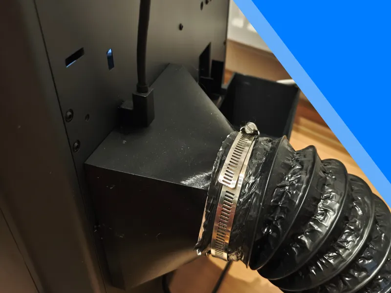 Abluftadapter für Elegoo Centauri Carbon