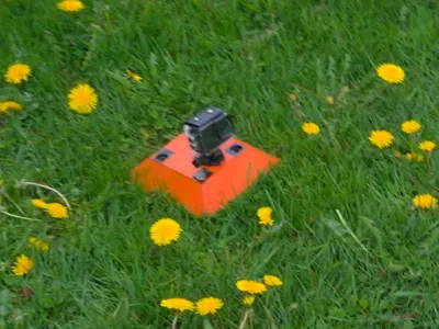 weather/tornado probe with gopro mount