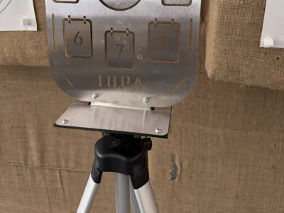 IPSC Target Base to 5/8 Thread Tripod