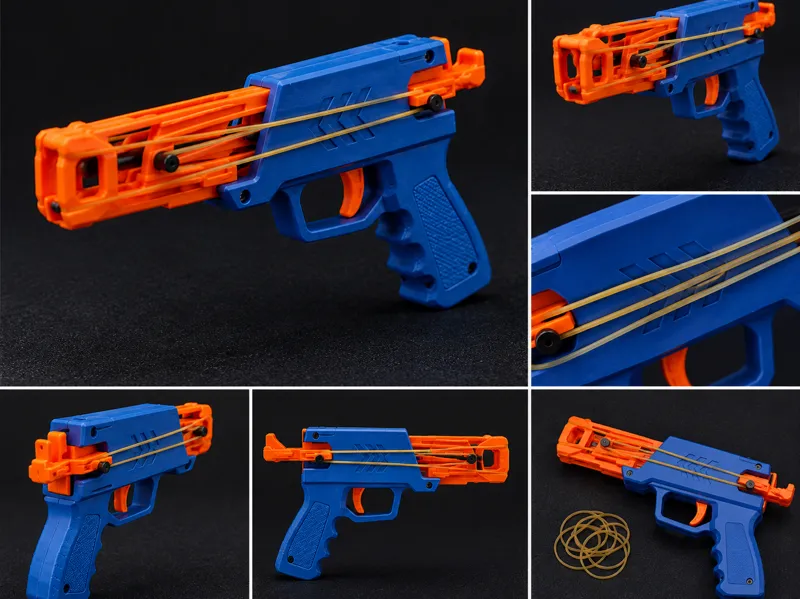 toy rubber bend lancher