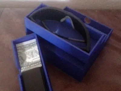 Desk Organizer with Secret back drawer!
