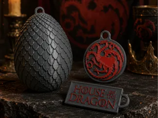 Targaryen (serie di ciondoli House of the Dragon)
