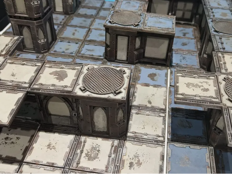 Zone Mortalis (Walls, floors, columns, platforms)