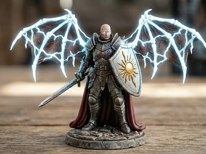 Aasimar de armadura