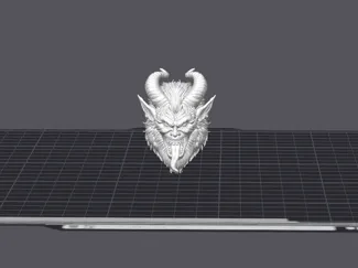 Krampus Head For GI Joe Body