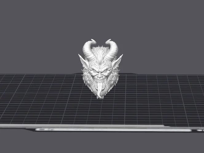 Krampus Head For GI Joe Body