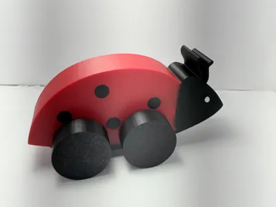 Ladybug Toy Car