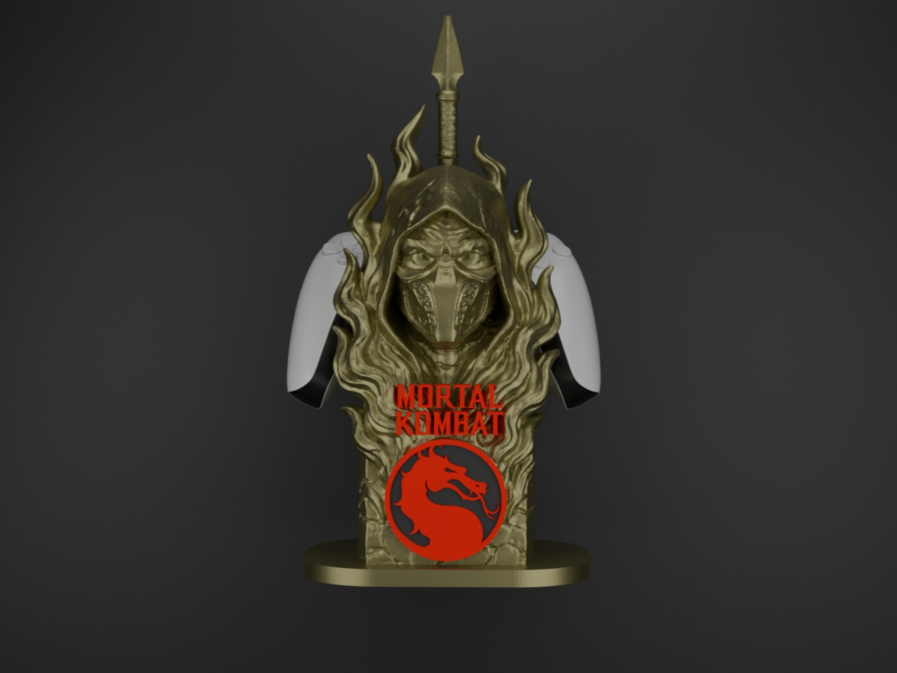 Mortal Kombat "Scorpion" PS5 Controller Stand