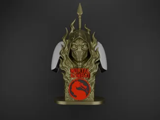 Mortal Kombat "Scorpion" PS5 Controller Stand