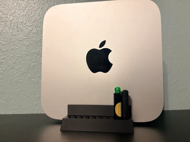 MAC MINI DOCK WITH USB FLASH DRIVE STAND