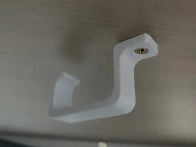 Simple Desk Cable Management Hook